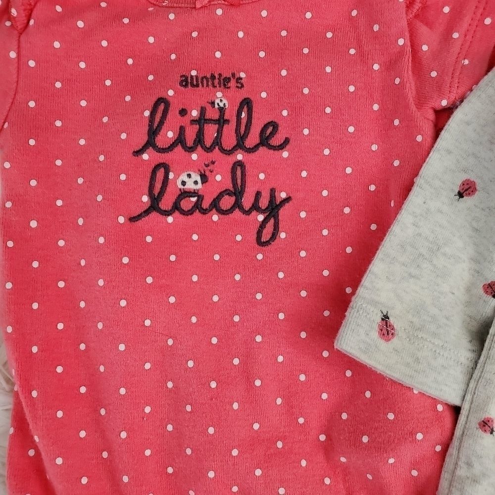 Carter's 3 piece Lady Bug Set - Picture 7 of 7